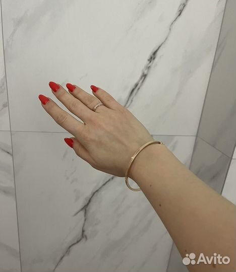 Золотой браслет жесткий 585