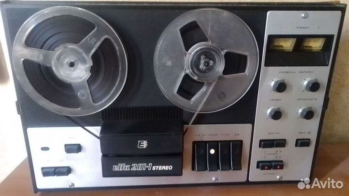 Катушечный магнитофон elfa201-1
