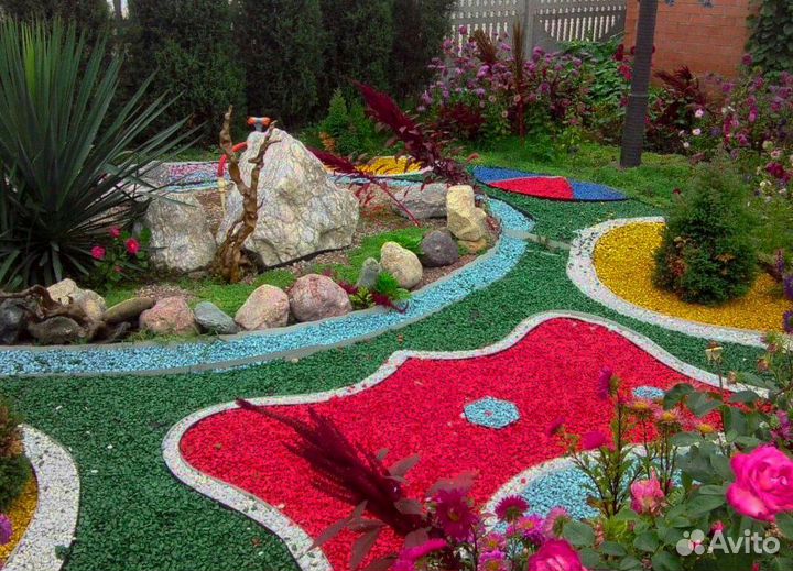 Щепа в мешках для декора сосновая 2-4см