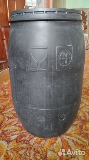 Бочка пластиковая бу 60 л