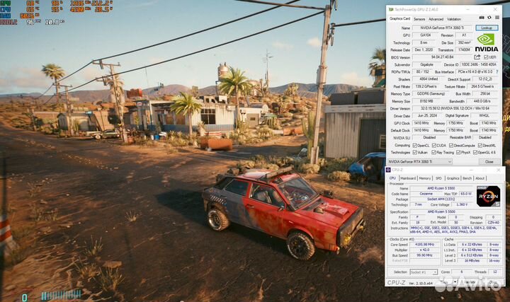Игровой 3060Ti Ryzen 5500
