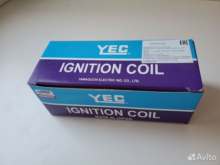 Катушка зажигания YEC Honda CR-V двигатель K20A