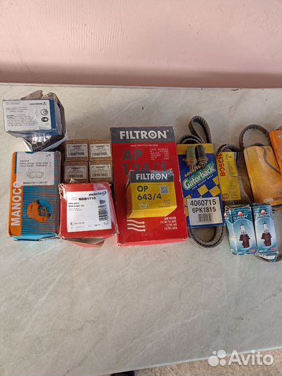 Тормозные колодки, масло фильтра на иномарки