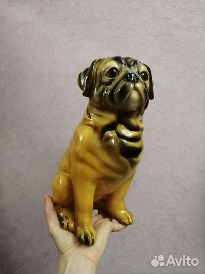 Копилка статуэтка Мопс