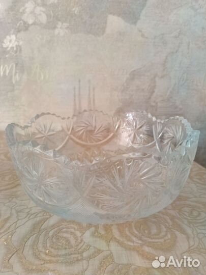 Хрустальная салатница