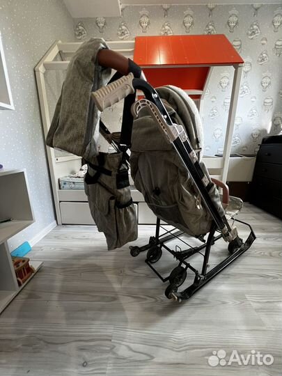 Санки коляска Ника 7-8 comfort