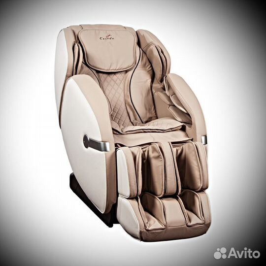 Массажное кресло крем-беж