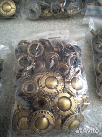 Кнопки Альфа 18 мм никель