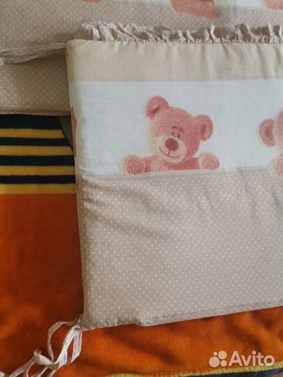 Бортики в детскую кроватку