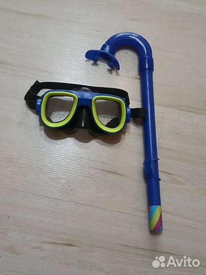 Ласты и маска с трубкой детские