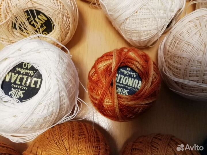 Нитки для вязания и вышивания