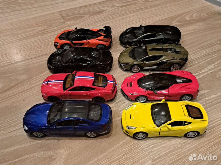 Lamborgini,Ferrari,Ford,MacLaren,BMW,Acura