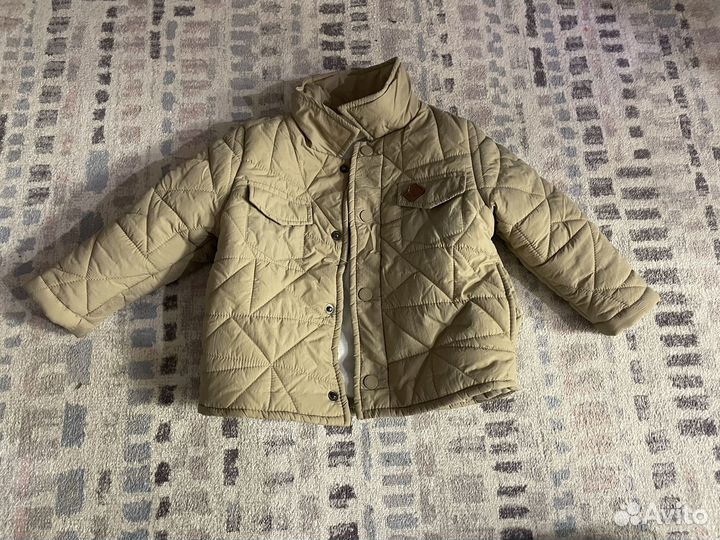 Куртка бежевая весна