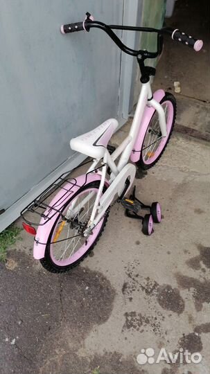 Велосипед детский 18 дюймов для девочки