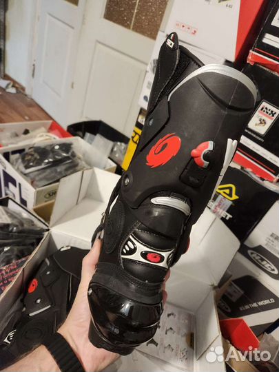 Мотоботы sidi st размер 43