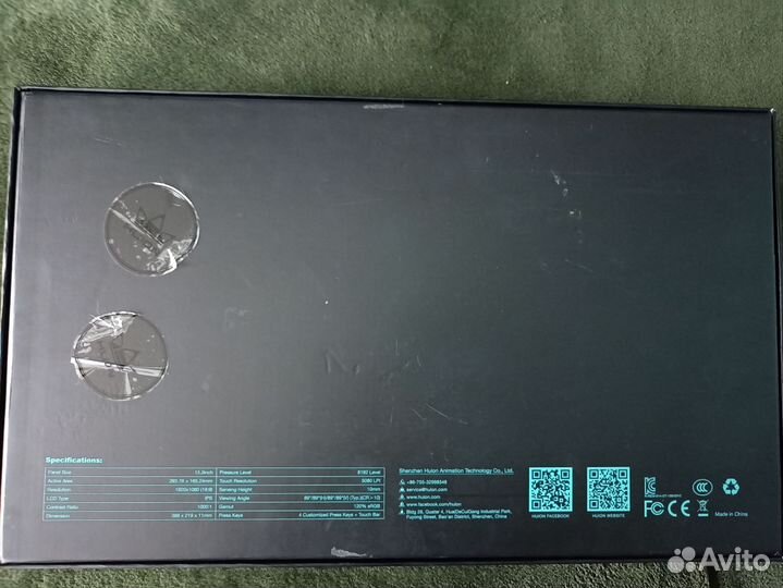 Графический планшет huion kamvas pro 13