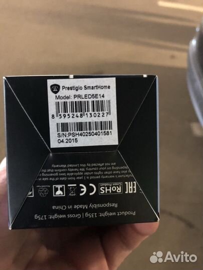 Умная лампа Prestigio Smart Colour LED Light 5W, E