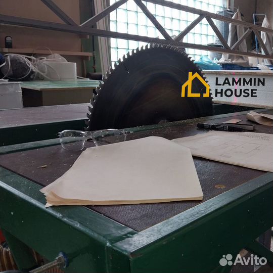 Сип SIP панели OSB. Размер 2500*625*124 мм