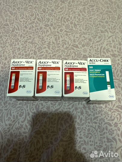 Акку чек Перформа и чек Актив