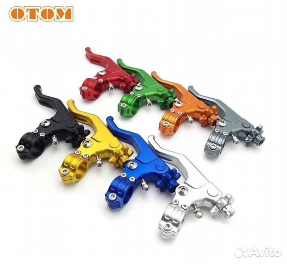 Рычаг сцепления otom легкий выжим эндуро