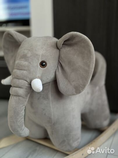 Детская качалка слоник