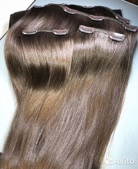 Волосы на заколках и для наращивания