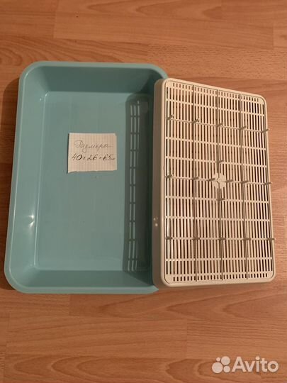 Лоток для кошек с сеткой