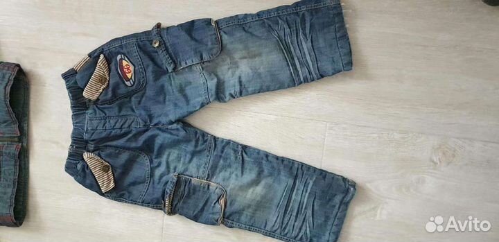 Костюм джинсовый утепленный 110