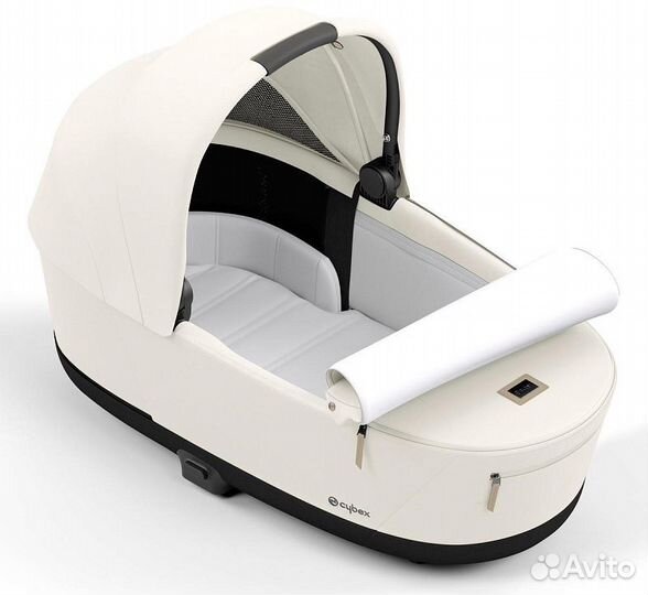 Коляска 3 в 1 Cybex Priam 4 Off White