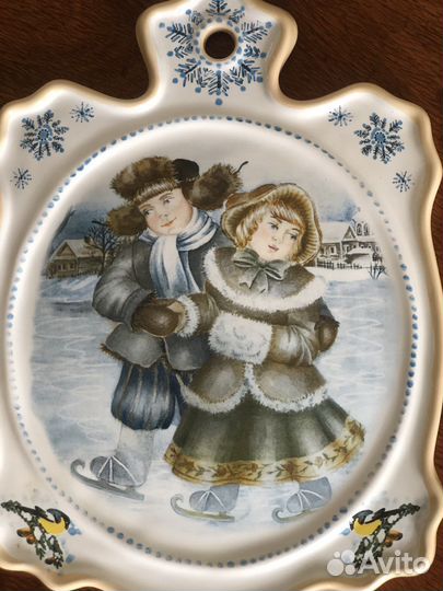 Сырная доска керамика