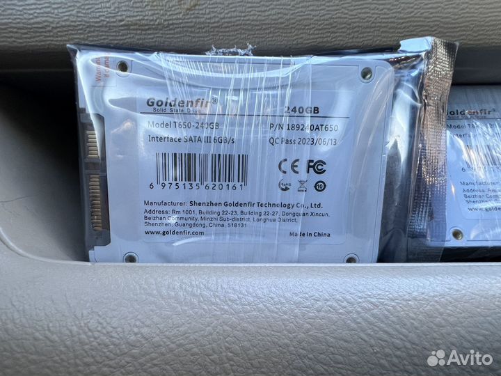 Ssd диск GoldenFir 120/240gb