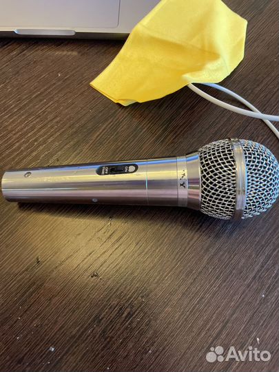 Микрофон динамический sony. Xlr