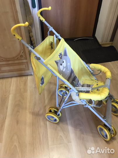 Прогулочная коляска трость бу