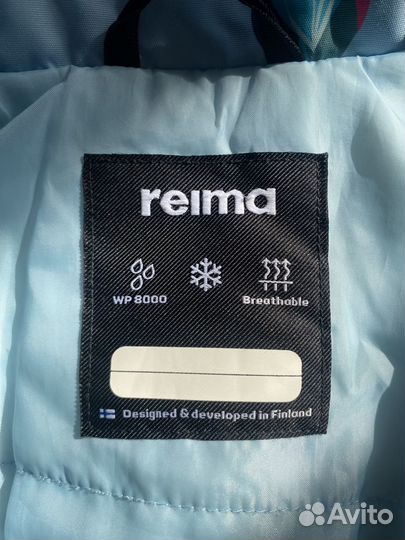 Демисезонный костюм для девочки reima TEC