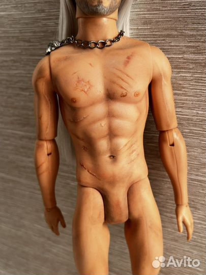 Кукла ooak the witcher 3 Geralt