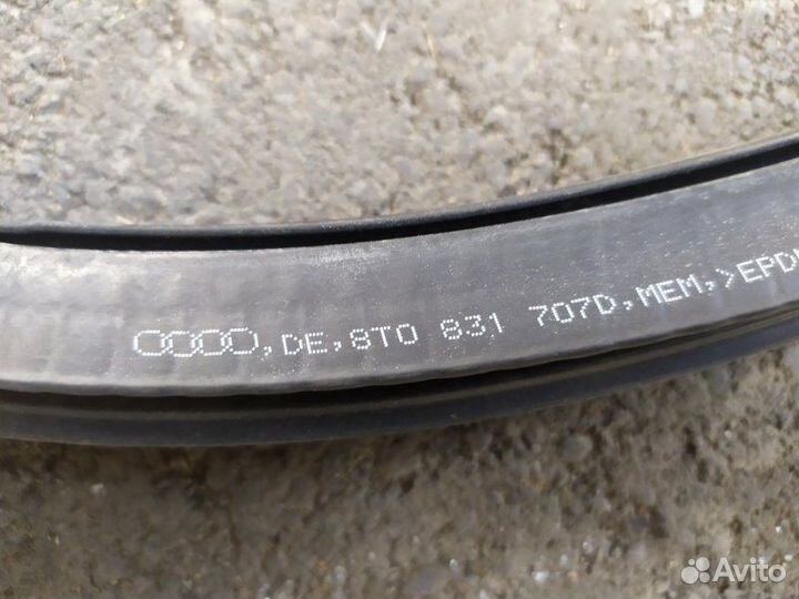 Уплотнительная резинка проема кузова передняя