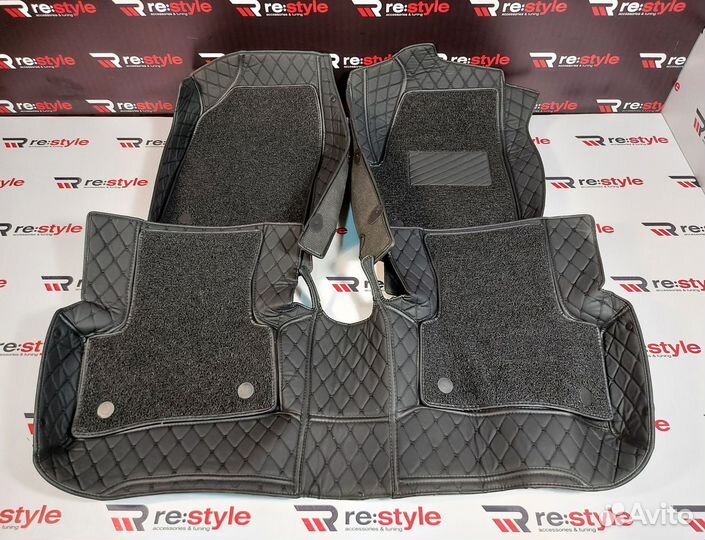 Ковры салона 3D Toyota C-HR 2WD B1044