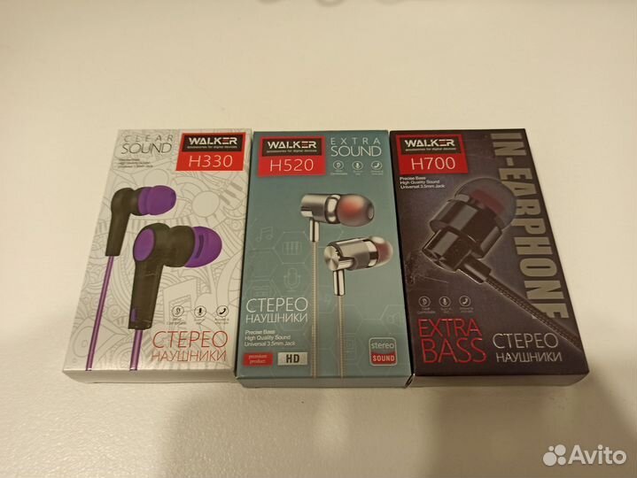 Проводные наушники с микрофоном