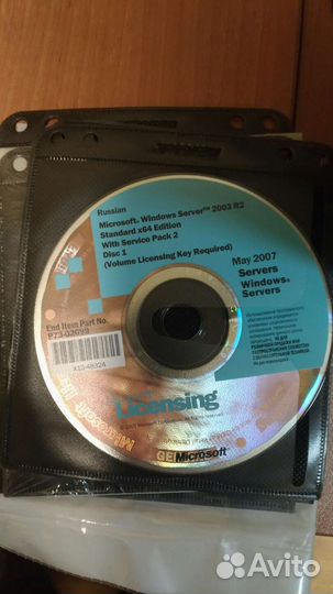 Microsoft Лицензионные оригинальные диски