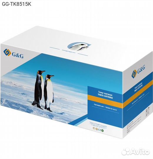 Тонер-картридж G&G TK-8515 Лазерный Черный 30000ст