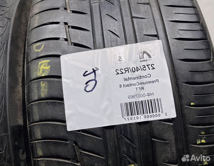Continental PremiumContact 6 275/40 R22 94Y
