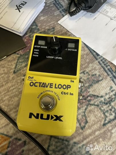 Гитарный лупер octave loop NUX