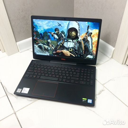 Игровой ноутбук Dell/GTX1650/8гб/i5/SSD на 512 гб