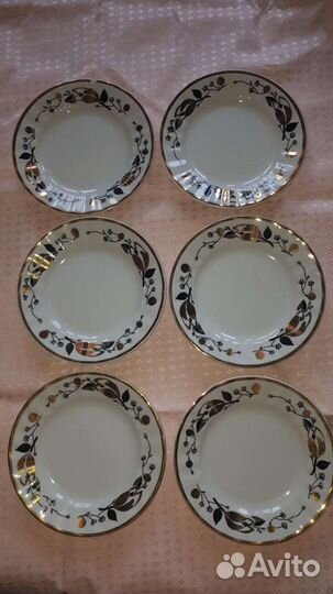 Чайный сервиз вербилки СССР попредметно