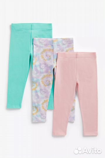 Легинсы 3 шт. Mothercare для девочки, 110 см (5 лет)