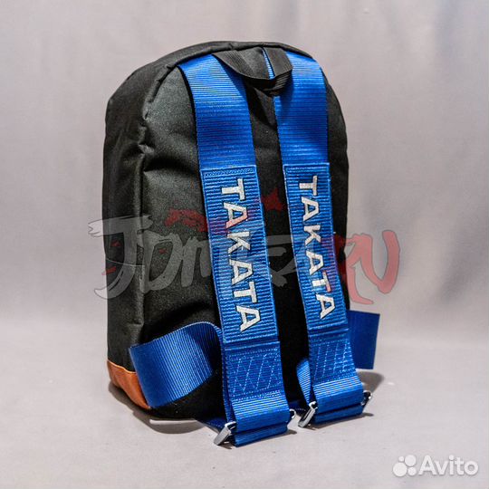 JDM Рюкзак - Takata / Bride - с синими лямками