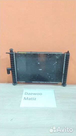 Радиатор основной Daewoo Matiz, 2000г