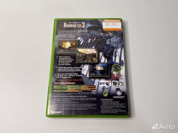 Tom Clancy’s Rainbow Six 3 / Xbox Original