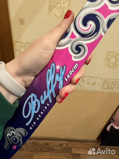 Лыжи беговые с ботинками 35 размер