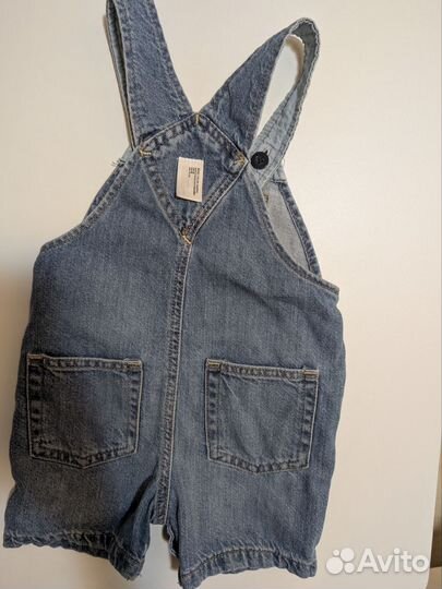 Комбинезон джинсовый детский 86